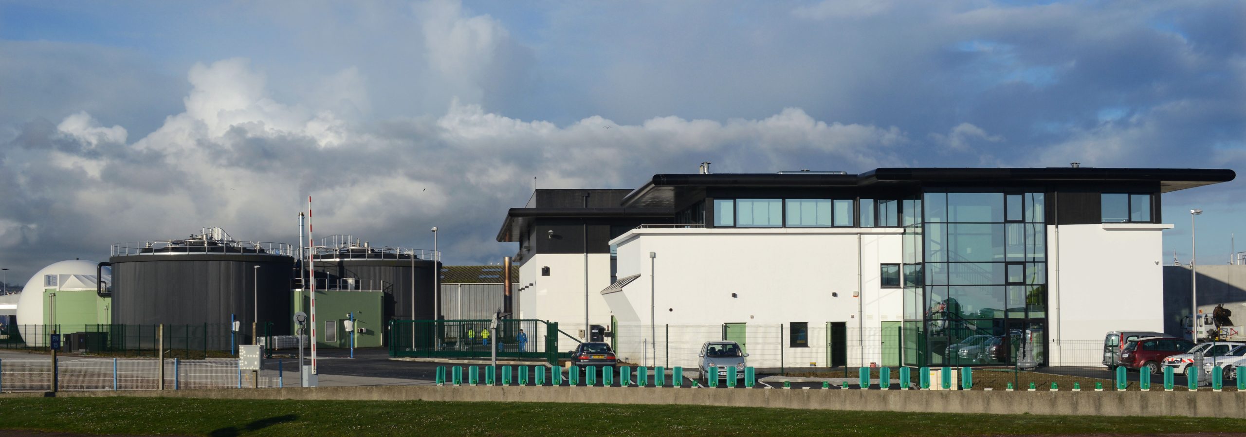 Cherbourg wastewater treatment plant (Manche)
