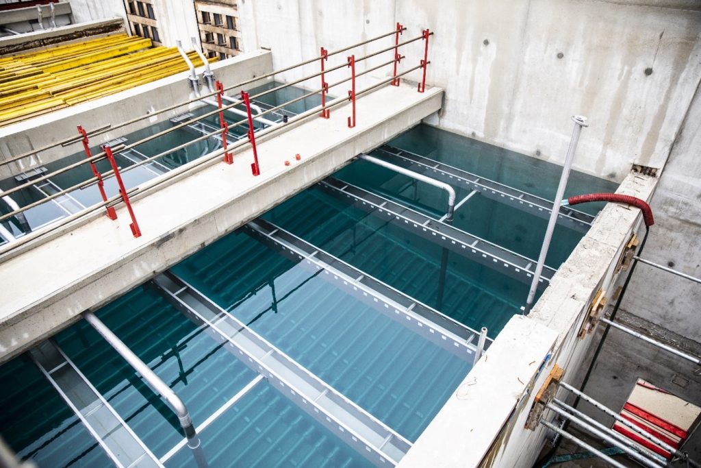 Usine de production d'eau potable d'Orly2 (Val-de-Marne) - Stereau pour Eau de Paris