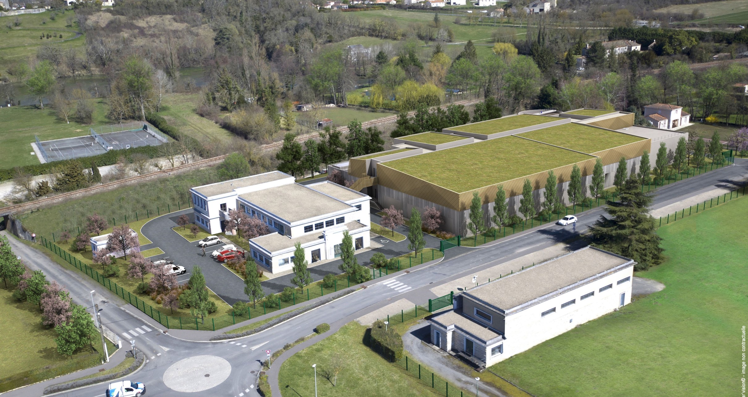 Pontil drinking water plant (Angoulême - Charente).