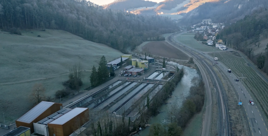 Stereau Suisse - Usine du SEDE - Delémont Suisse - traitement des micropolluants dans les eaux usées