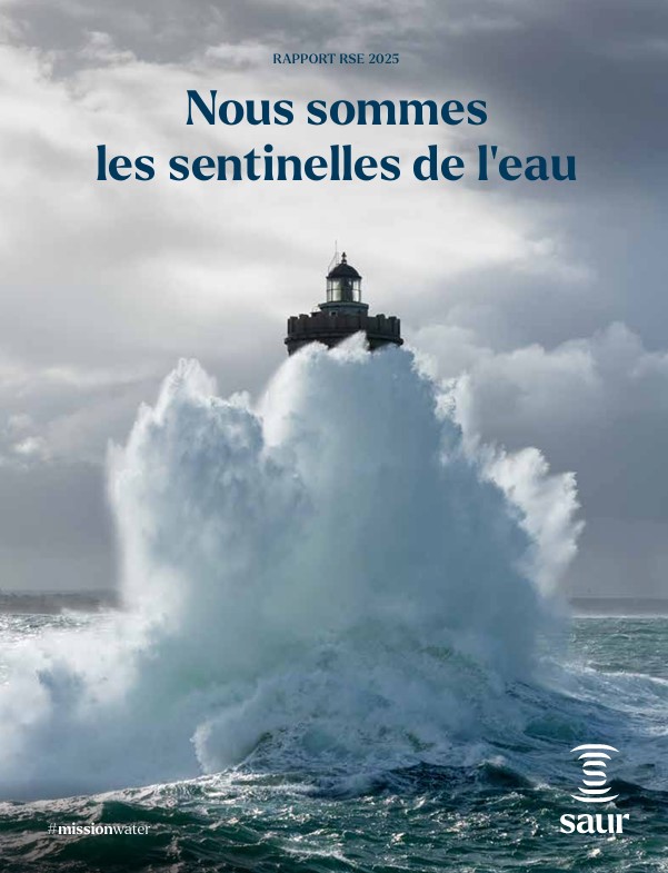 Rapport RSE 2025 du groupe Saur